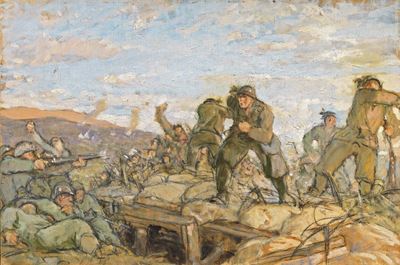 Scena di Guerra (L'assalto)