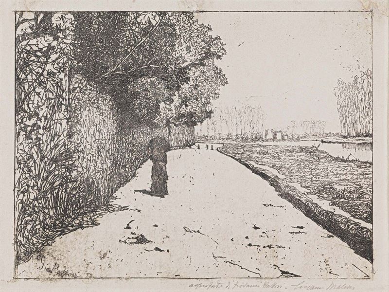 Giovanni Fattori - Lungarno alle Cascine