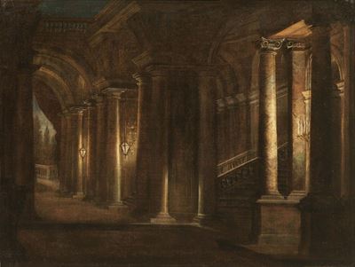 Notturno con Architetture