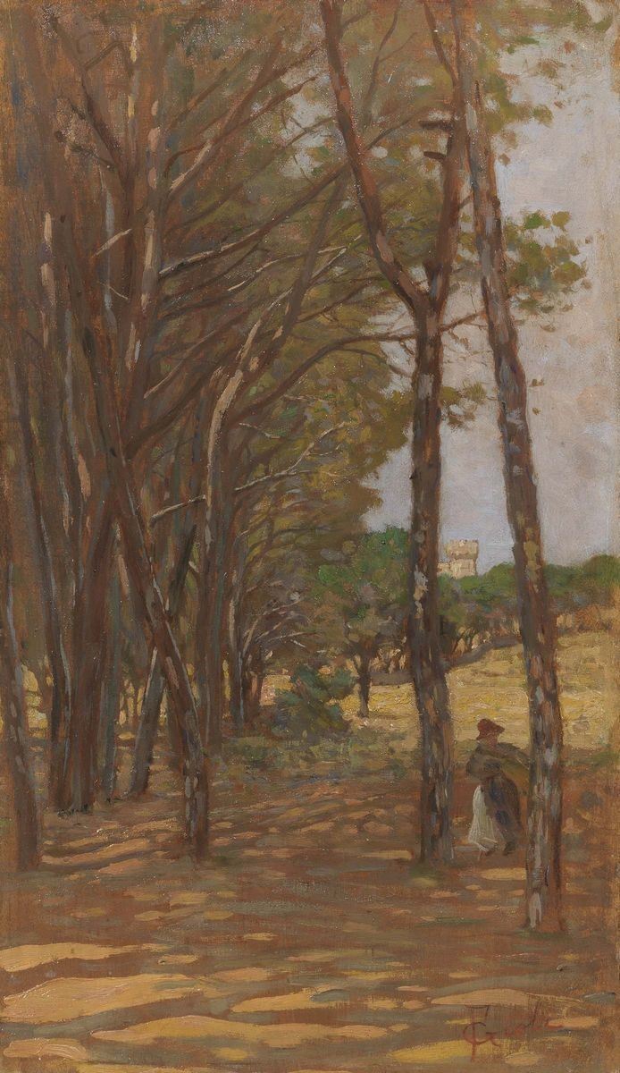Francesco Gioli - Pineta a Castiglioncello