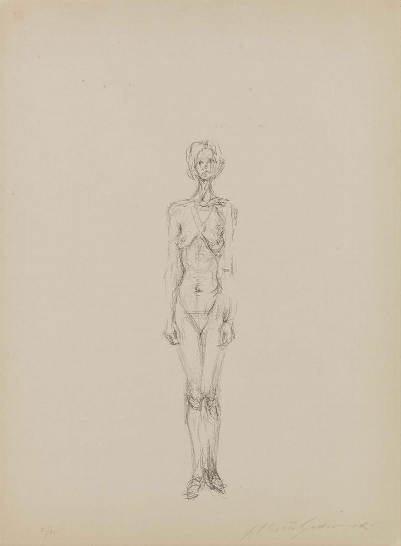 Alberto Giacometti - Nu Debout II