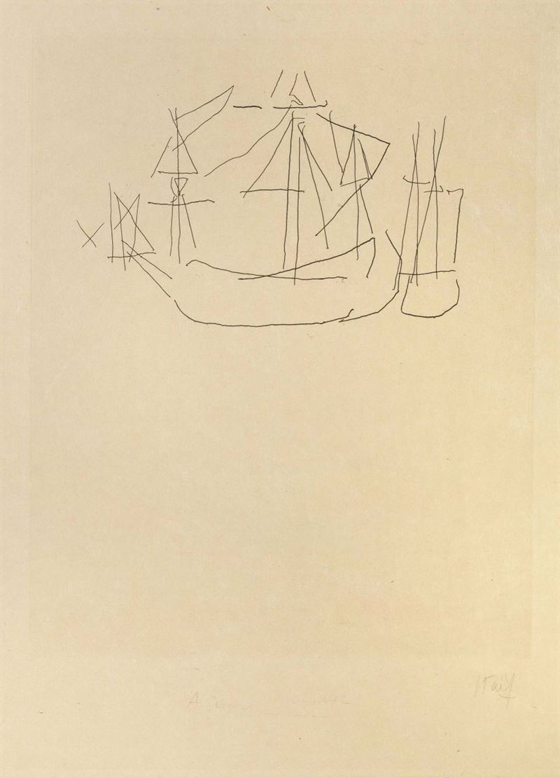 Nicolas De staëL - Tombeau D'hercules Seghers: Bateaux II