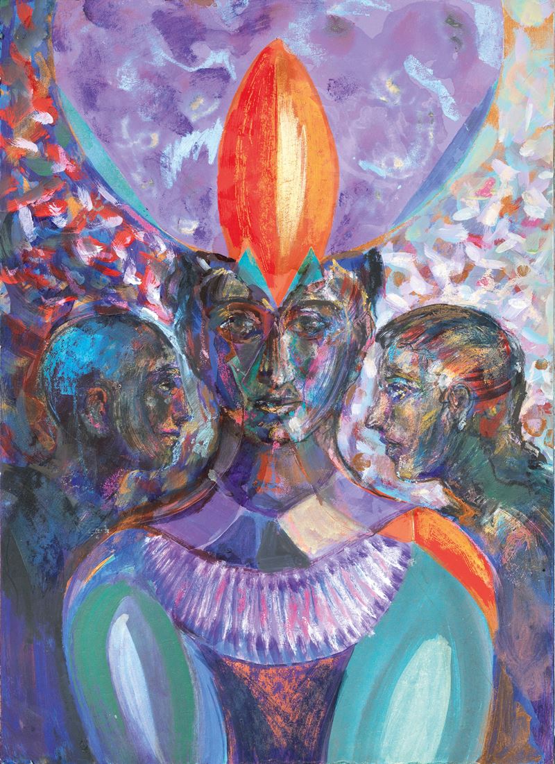 Bruno Ceccobelli - Allieva del Bene