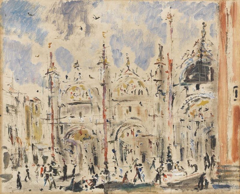 Filippo De Pisis - Venezia - San Marco