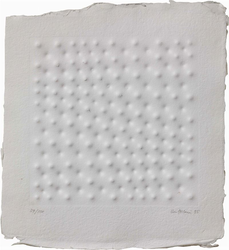 Enrico Castellani - Senza Titolo