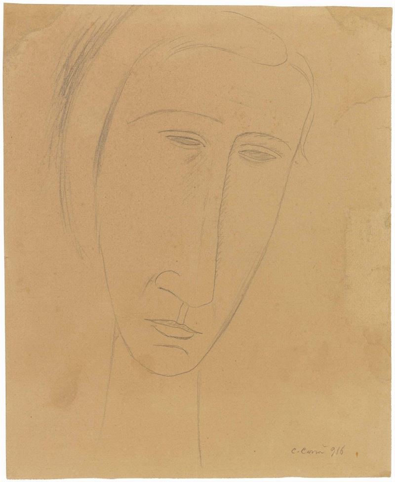 Carlo Carrà - Figura