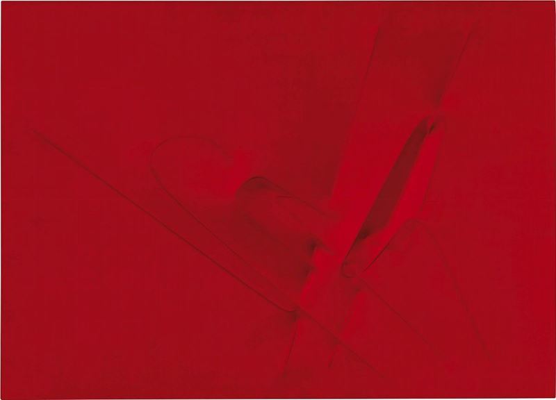 Agostino Bonalumi - Rosso