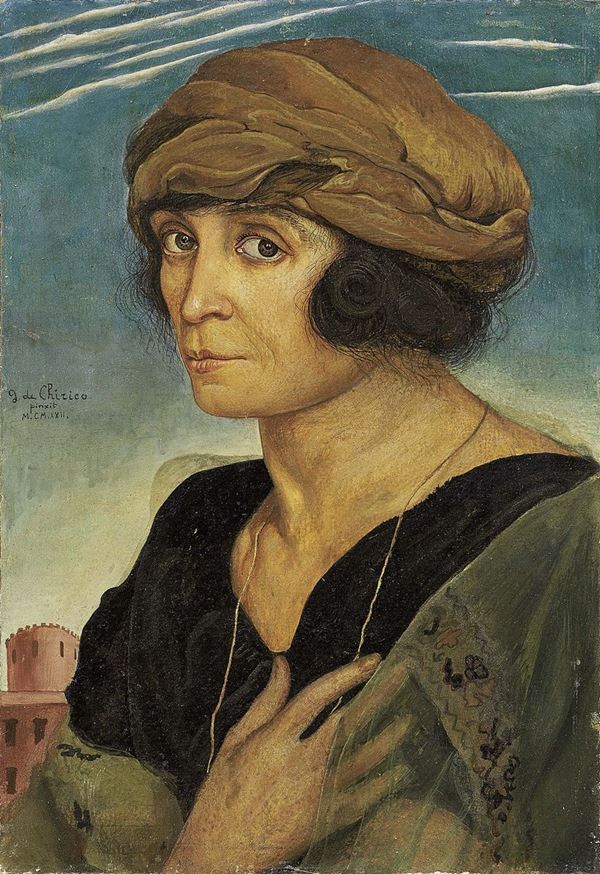 Donna con turbante (Ritratto della Signora Bontempelli)