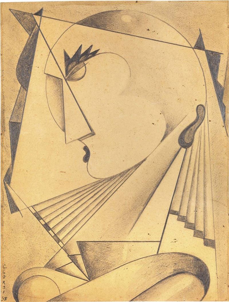 Carlo Corsi - Donna allo Specchio