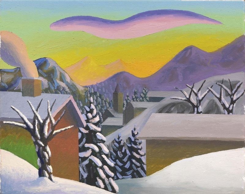 Salvatore Mangione Salvo - Crepuscolo D'inverno
