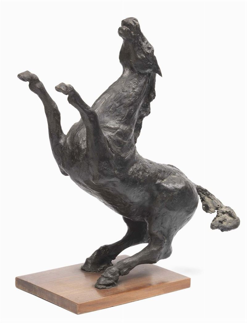 Aligi Sassu - Cavallo Nero