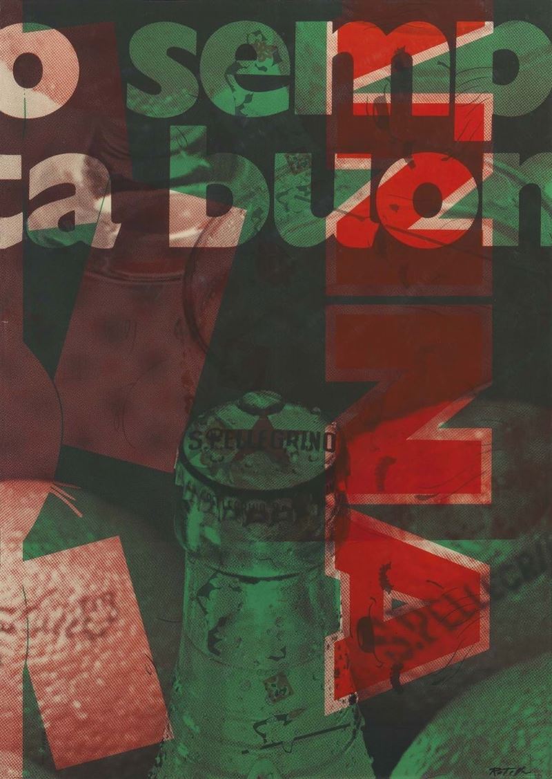Mimmo Rotella - S. Pellegrino