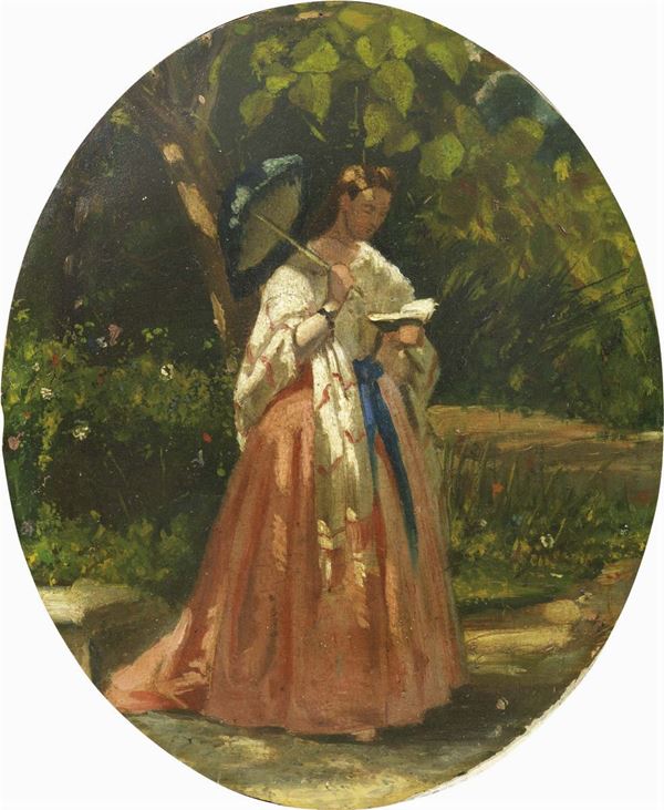 Giovanni Boldini - Signora in giardino