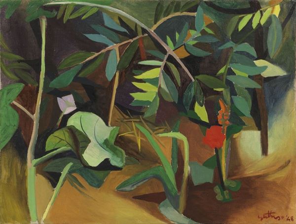 Renato Guttuso - Nel giardino