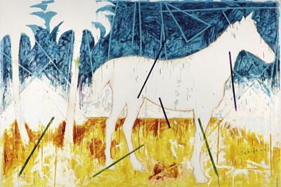 Senza Titolo (oasi con Cavallo)