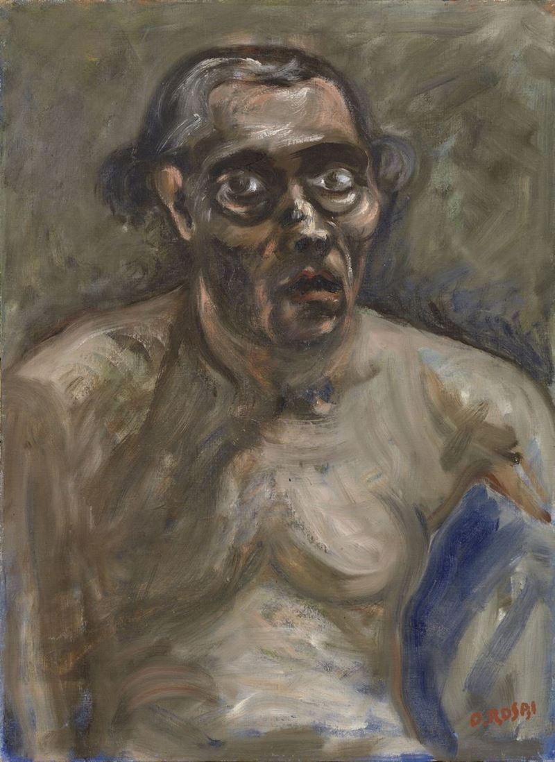Ottone Rosai - Autoritratto