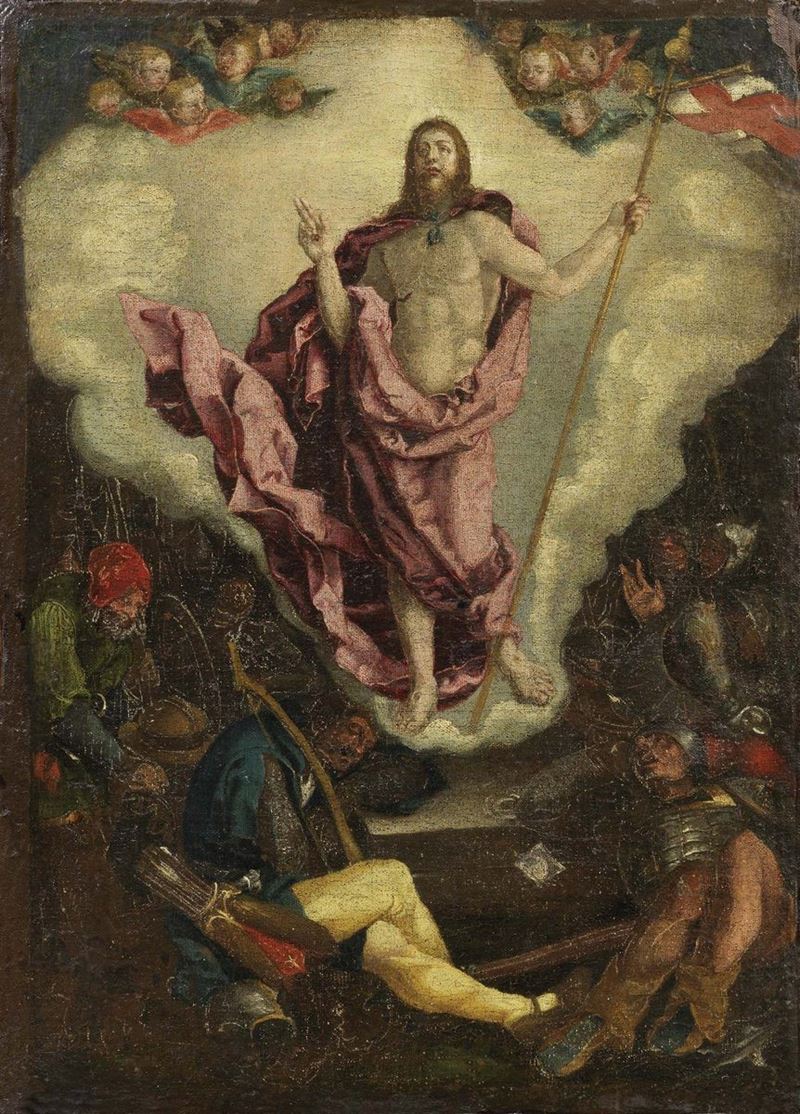 Scuola Veneta del XVII Secolo - Resurrezione