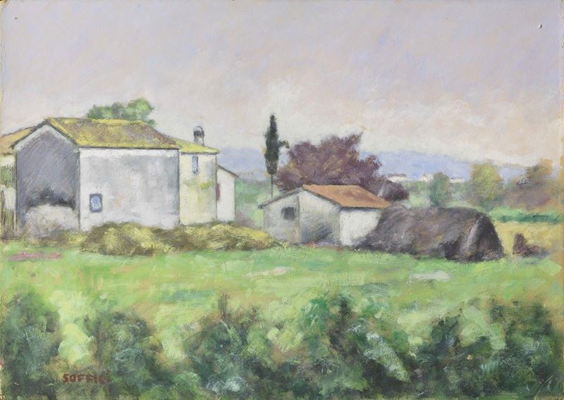 Ardengo Soffici - Paesaggio Toscano