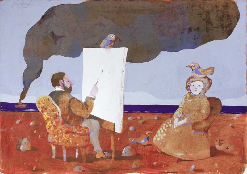 Antonio Possenti - Pittore e Modella