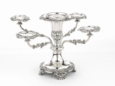 Centrotavola in Old Sheffield Plated