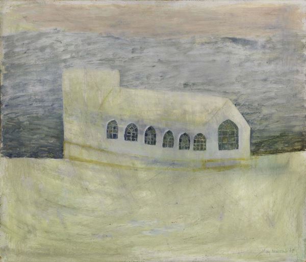 Mary Newcomb - Church on the Edge of the Valley