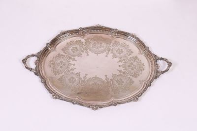 Grande Vassoio in Sheffield Plated