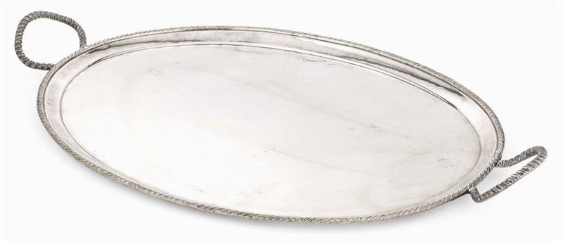 Antico Vassoio in Argento