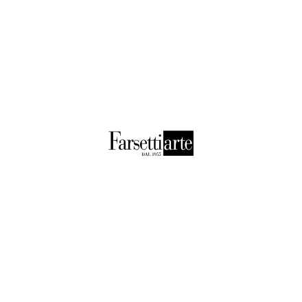 Ciotola biansata polilobata in maiolica policroma