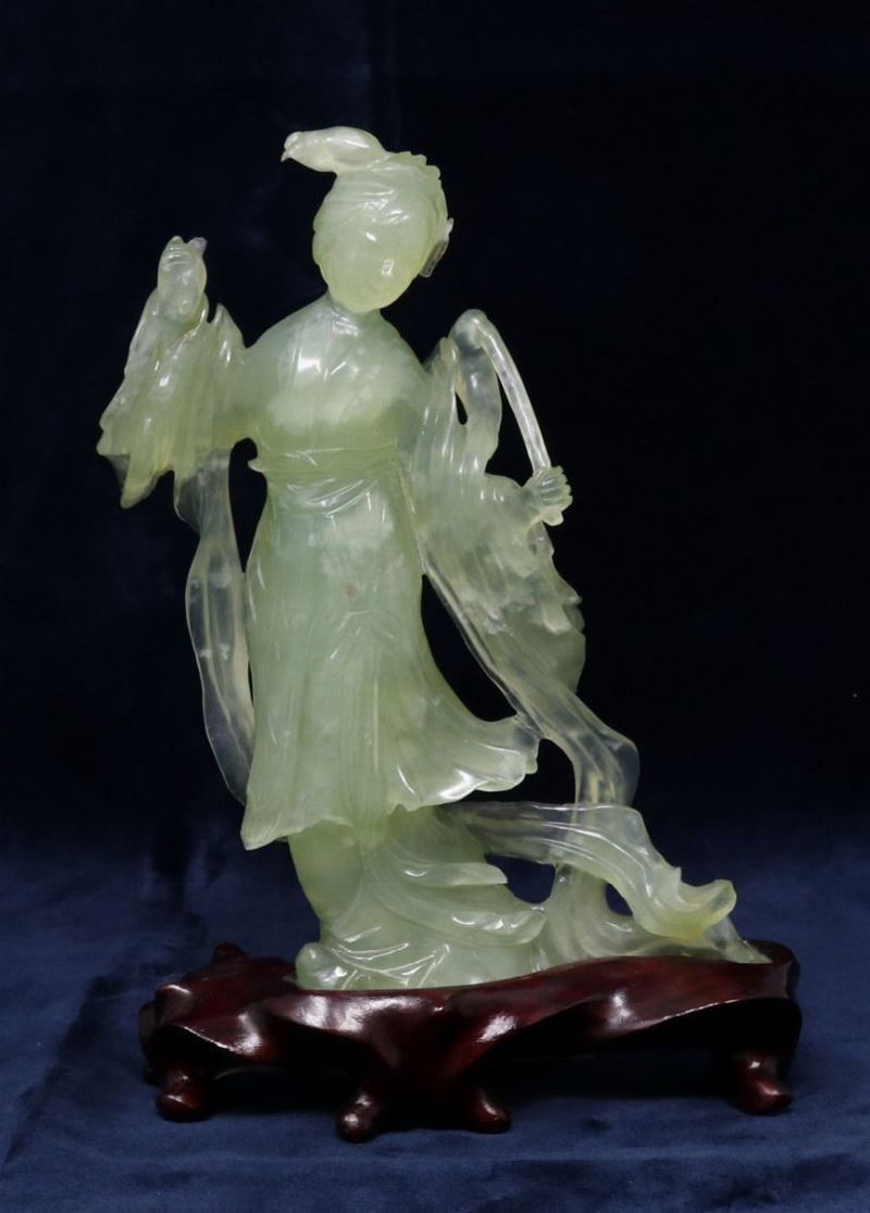 Scultura Cinese in Giada