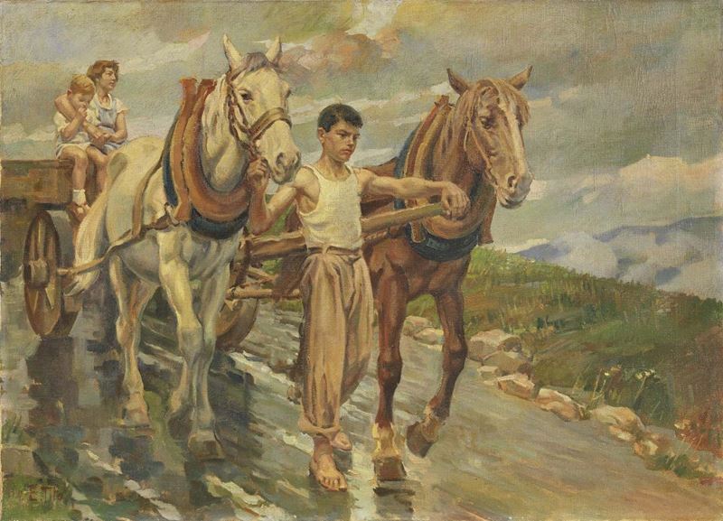 Ettore Tito - Dopo il Temporale