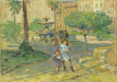 In Piazza Santo Spirito
