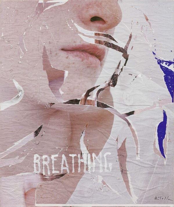 Mimmo Rotella - Breathing