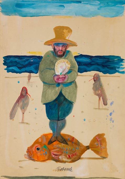 Antonio Possenti - Figura sulla Spiaggia
