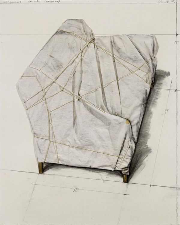 Christo - Wrapped Couch (Project)