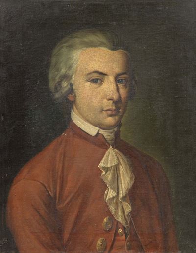 Ritratto di Gentiluomo con Giacca Rossa