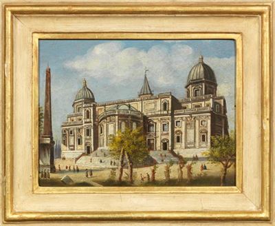 Veduta Dell'abside della Basilica di Santa Maria Maggiore, Roma
