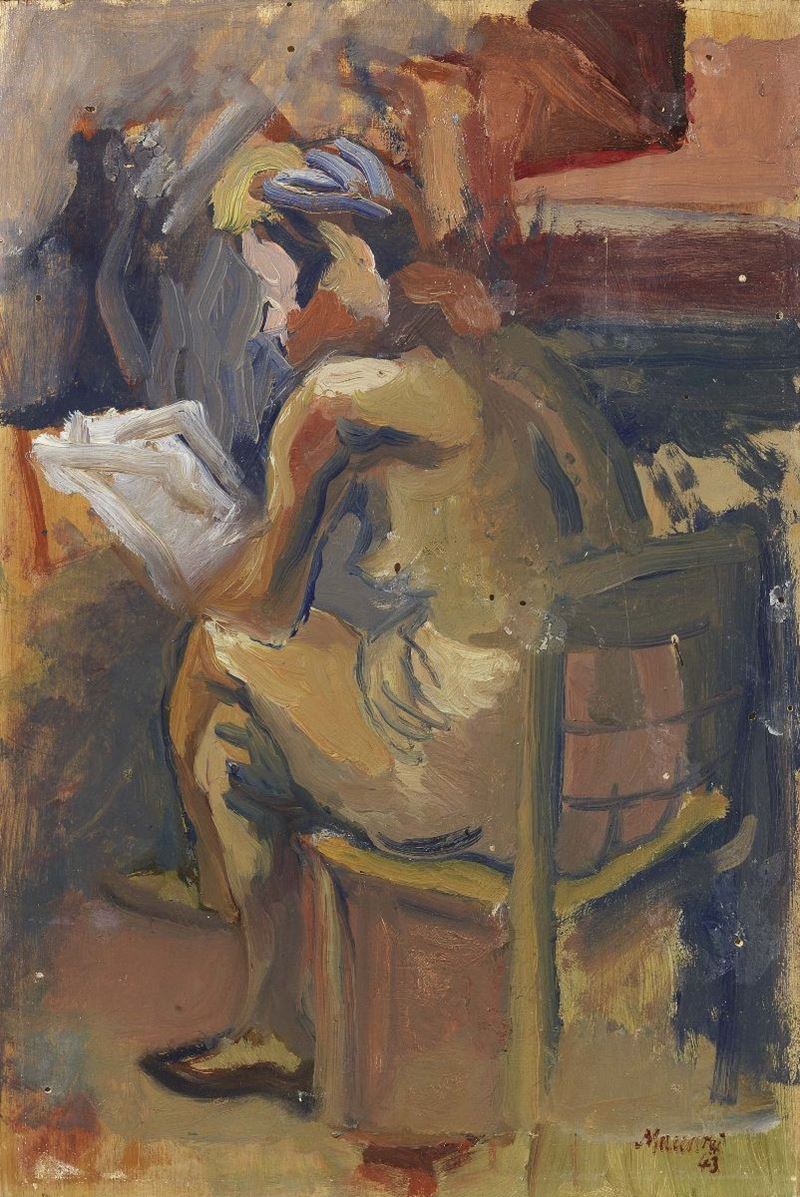 Mino Maccari - Nello Studio