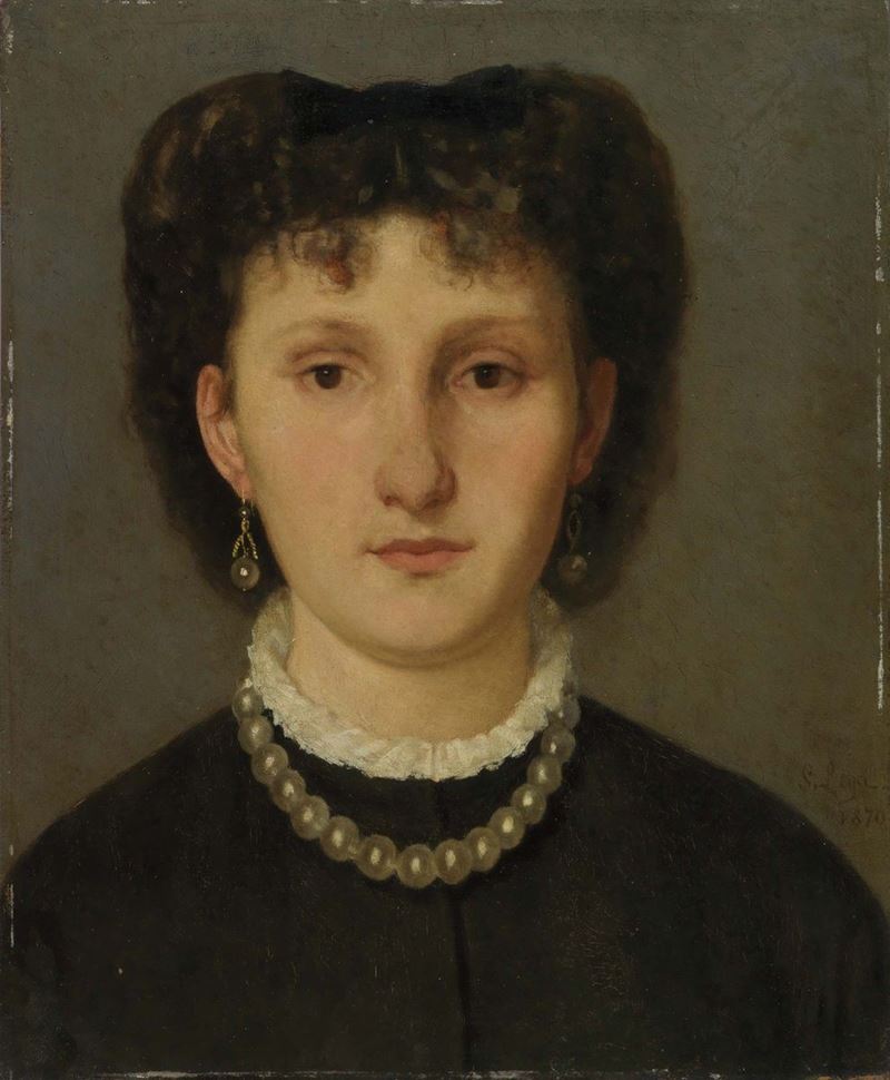 Silvestro Lega - La Nipote Dell'artista