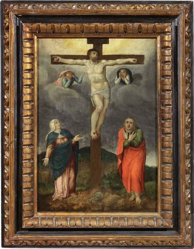 Crocefissione con la Madonna e San Giovanni
