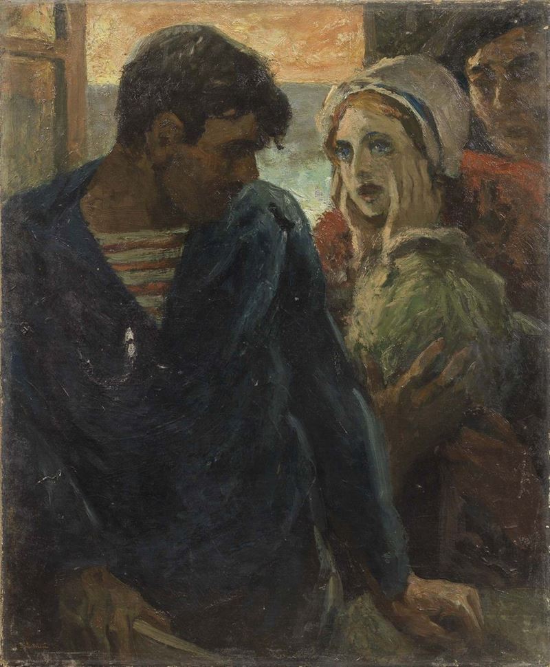 Lionello Balestrieri - Leggenda Bretone - L'addio (la Glu)