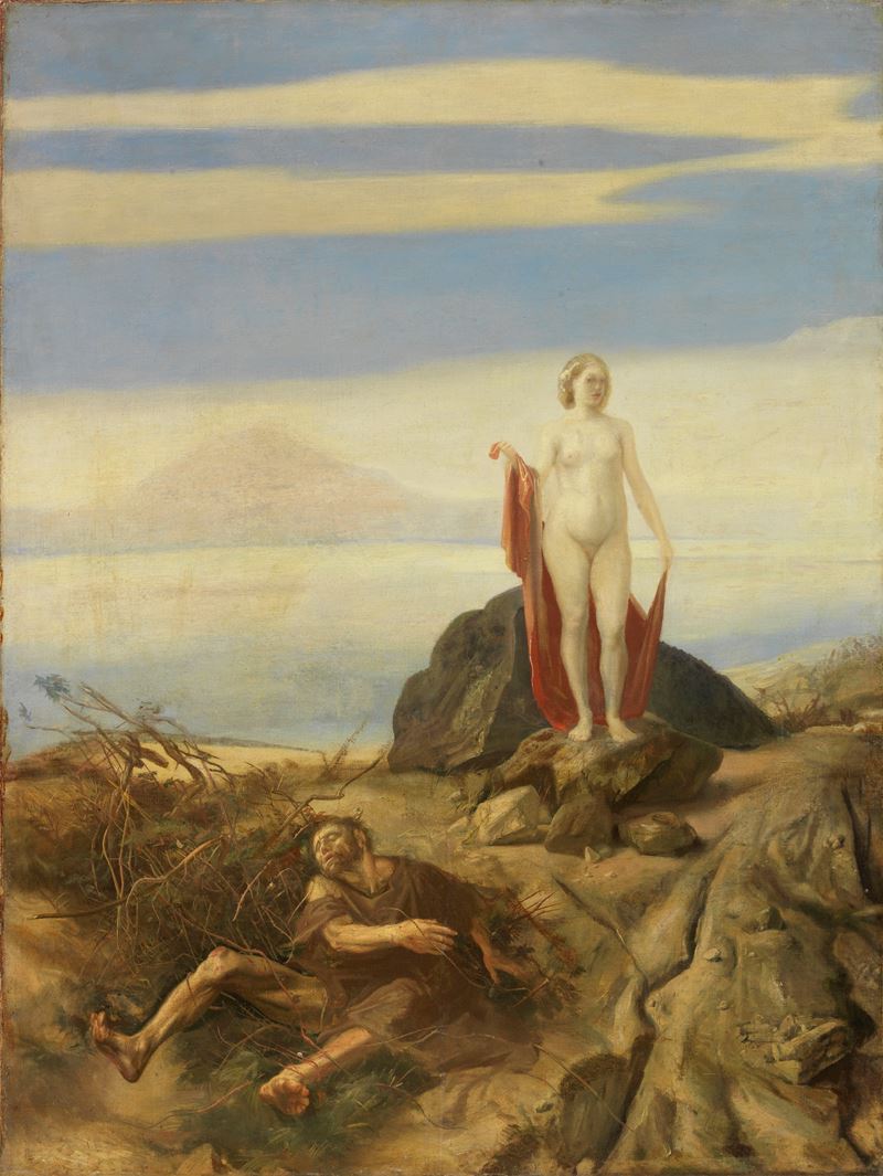 Pietro Annigoni - La Tentazione di Sant'antonio