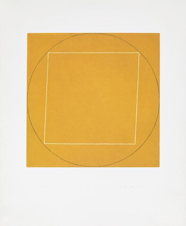 Robert Mangold : Senza titolo  (1973)  - Acquatinta a colori, es. 8/50 - Auction CONTEMPORARY ART - I - Casa d'aste Farsettiarte