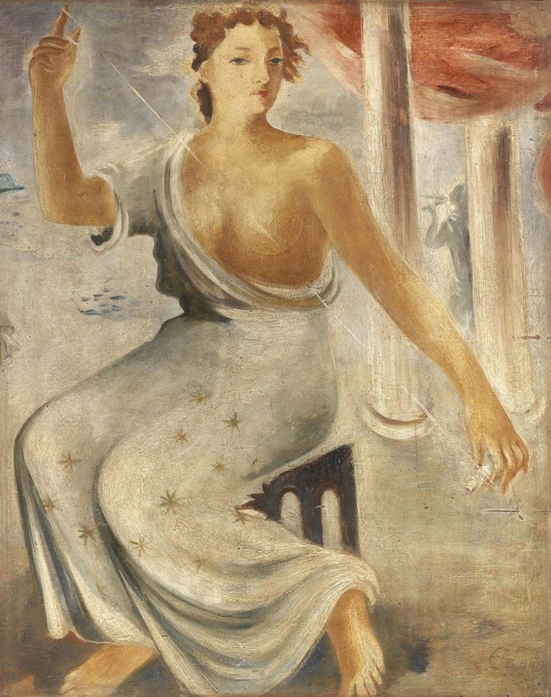 Ignoto del XX Secolo - Figura Allegorica