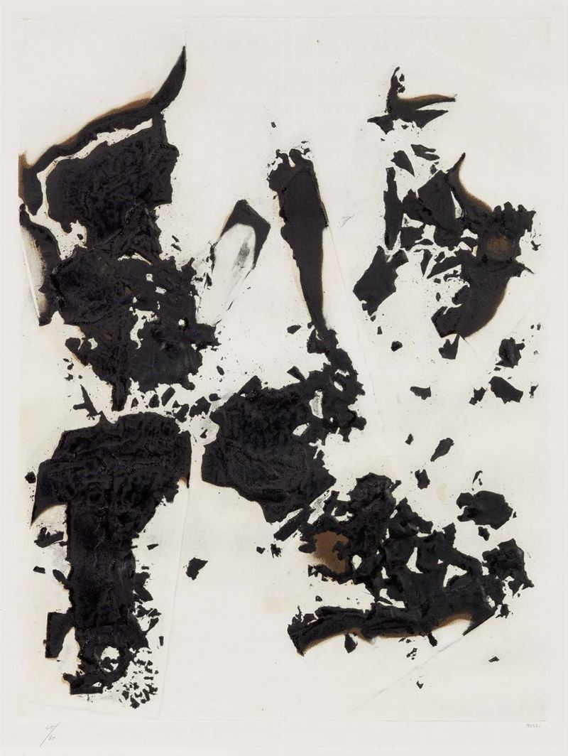 Alberto Burri - Combustione