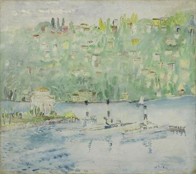 Lago di Como (imbarcadero a Como)