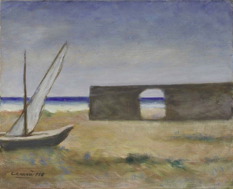 Carlo Carrà - Arco sul Mare