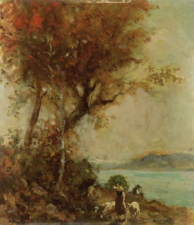 Pastorella sul Lago