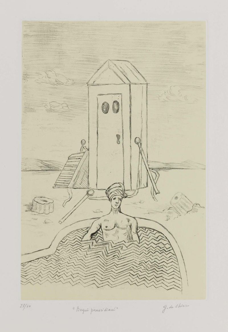 Giorgio De Chirico - Bagni Pomeridiani