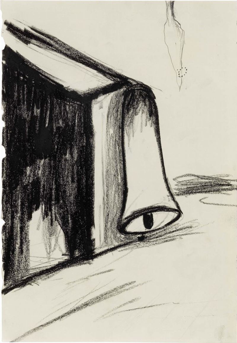 Enzo Cucchi - Appoggio da Santo