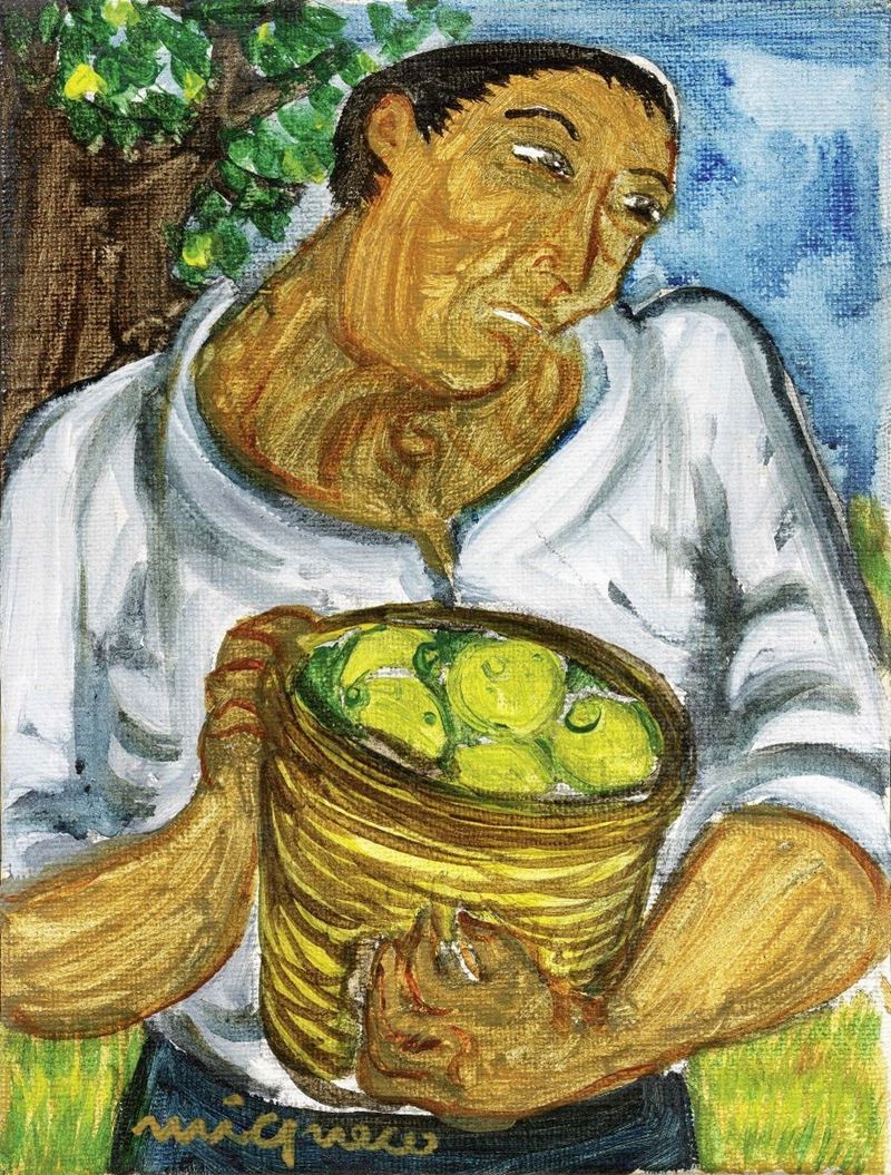 Giuseppe Migneco - Raccoglitore di Limoni